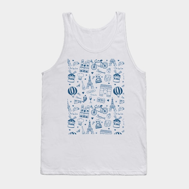 I love France Tank Top by Freecheese